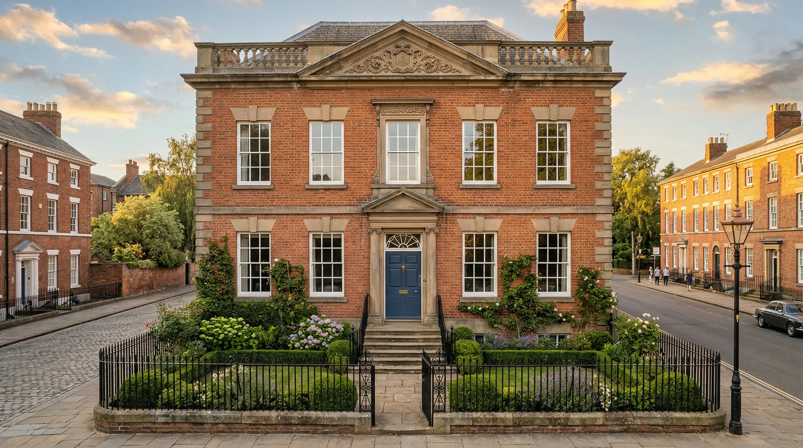 Georgian townhouse in Derby